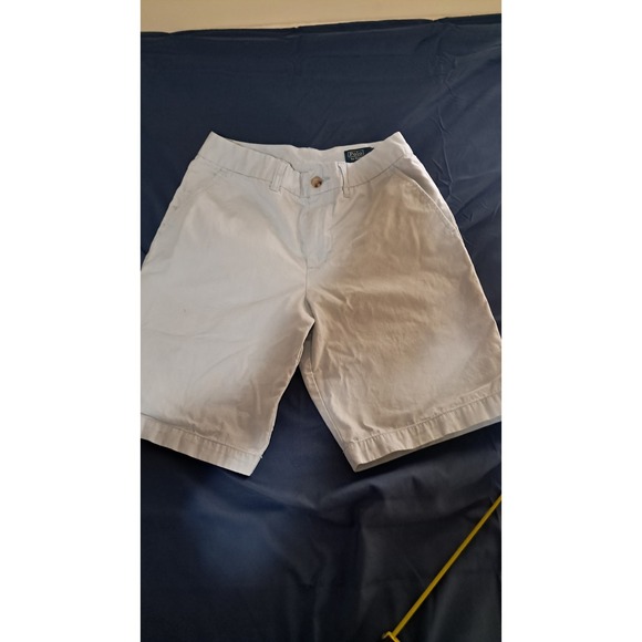 Polo Ralph Lauren Other - Polo Ralph Lauren Boys Light Blue Chambray Chino Shorts Size 12